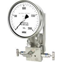 Differential Pressure Gauge with Diaphragm Element P660 Series